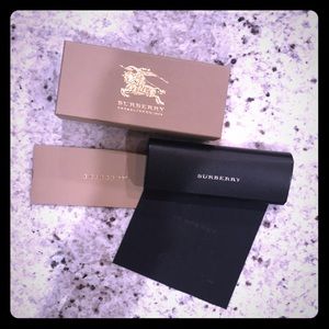 Authentic Burberry Glass Case